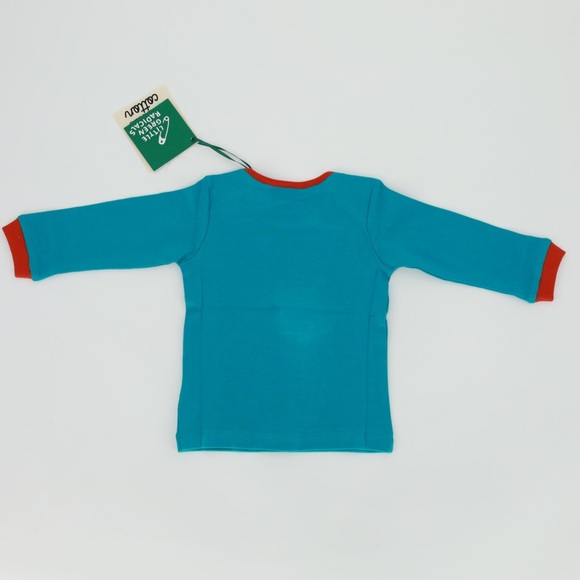 LITTLE GREEN RADICALS RAINBOW MOOSE APPLIQUÉ TOP - Picture 3 of 3